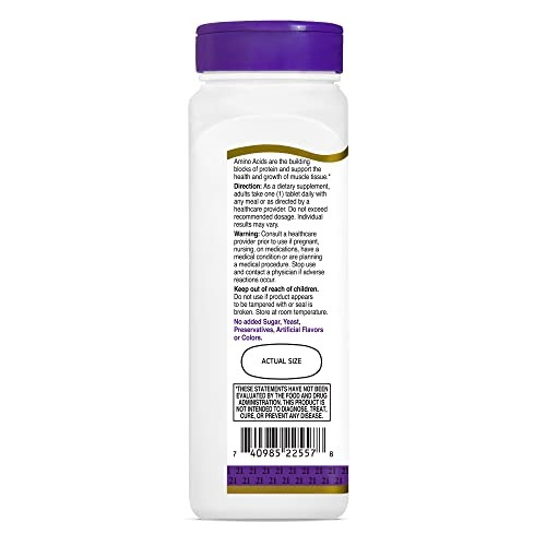 Daily Amino Acid Maximum Strength 120 Tablets Essential Muscle Repair Supplement
