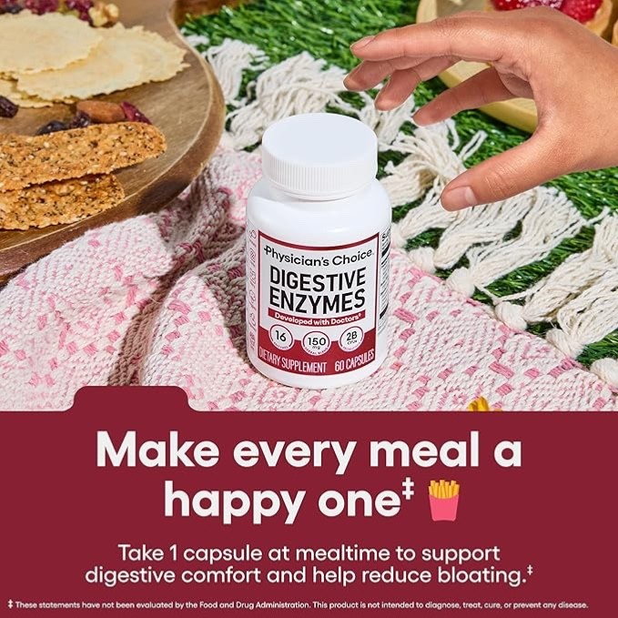 Physician’s CHOICE Digestive Enzymes for Bloating & Digestion