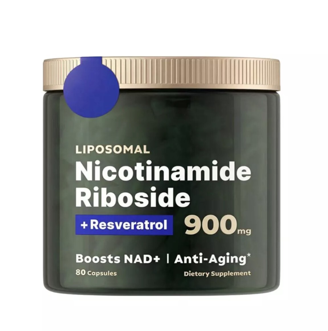 NAD Supplement for Anti-Aging Energy Focus Nicotinamide Riboside Resveratrol