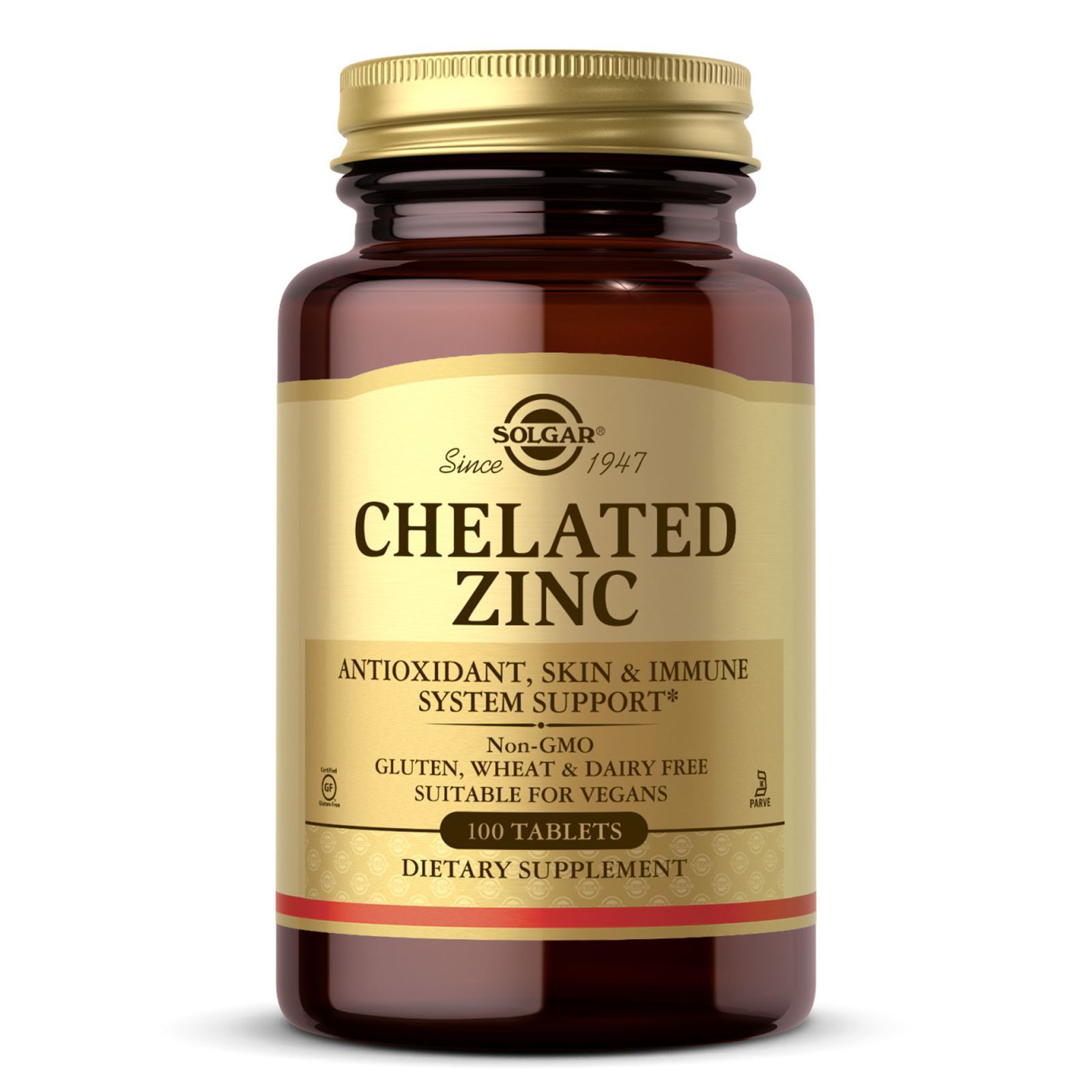 Solgar Chelated Zinc 100 Tablets