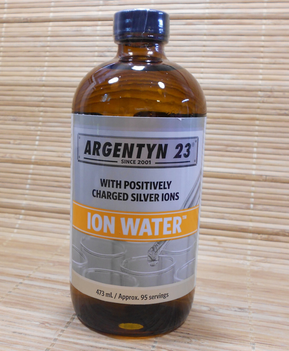Argentyn 23 Ion Water w/ Positively Charges Silver Ions 473mL EXP 10/2025 Sealed