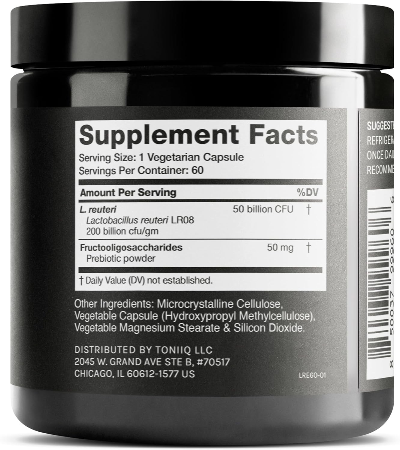 50 Billion CFU Lactobacillus Reuteri Probiotic 50Mg per Serving – L Reuteri P…