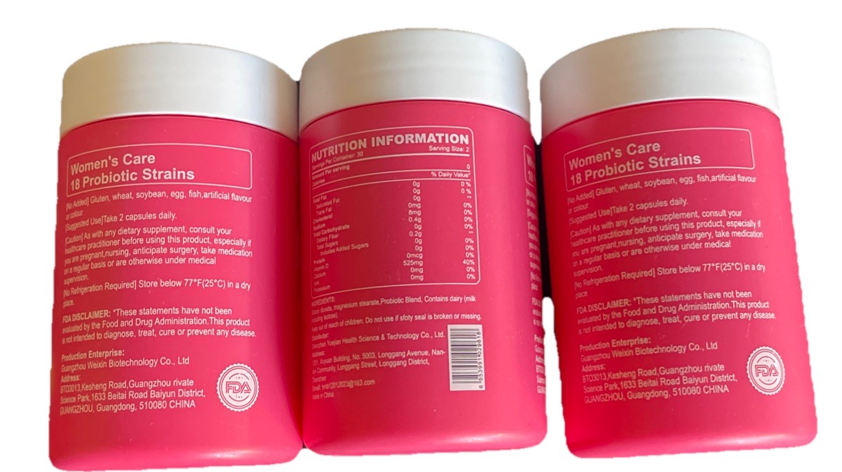 3 YEJEON Supplement Ashwagandha + Probiotic + Women’s Probiotic 60X3=180 Sealed