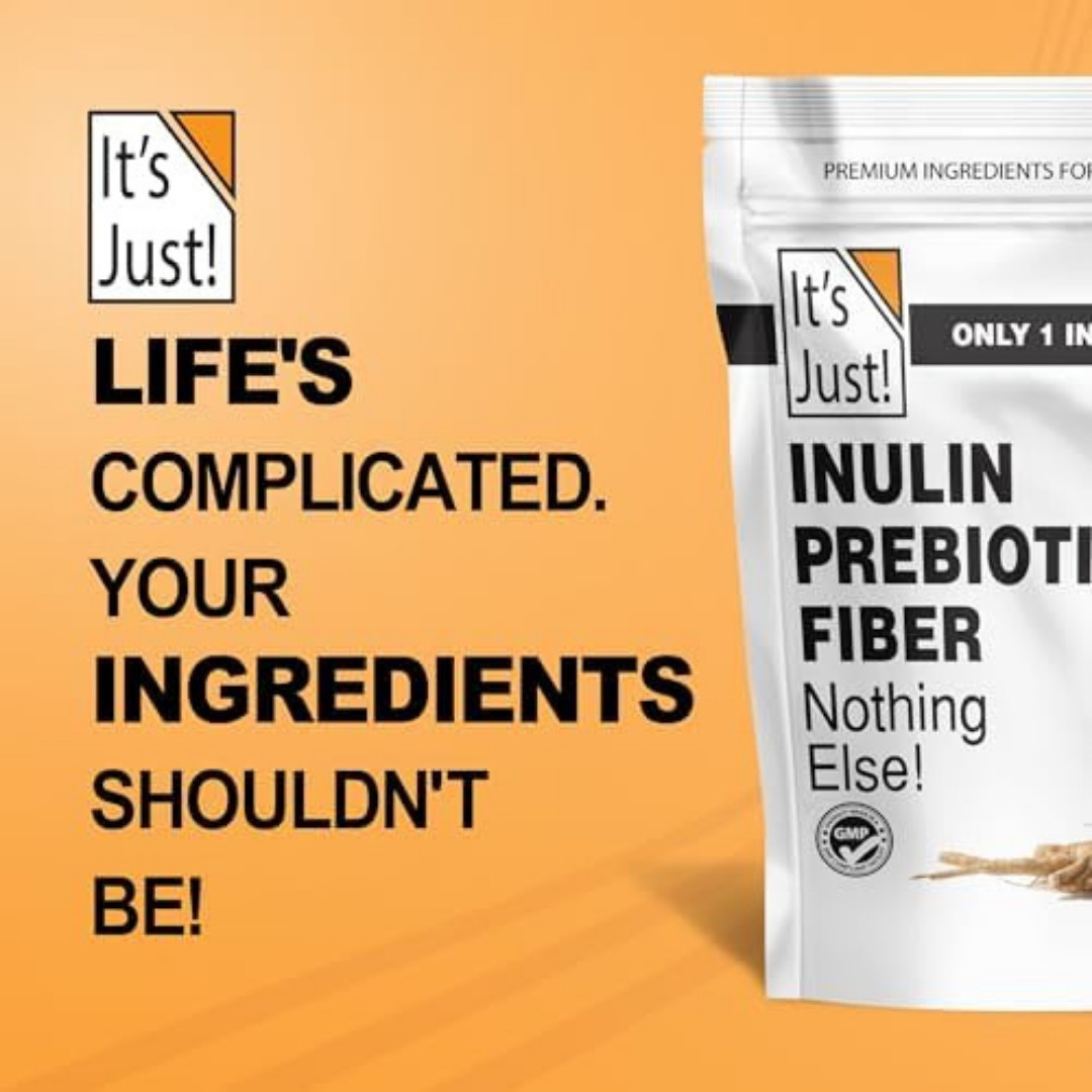 It’s Just! – Inulin Prebiotic Fiber, Water Soluble, Chicory Root , Promotes G…