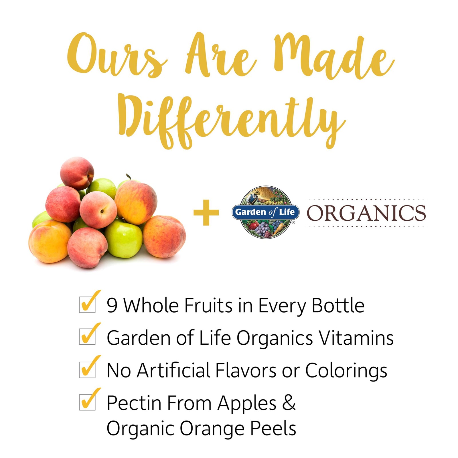 11/26 Garden of Life Organics Men 40+ Gummy Vitamins – Berry – Certified Organic