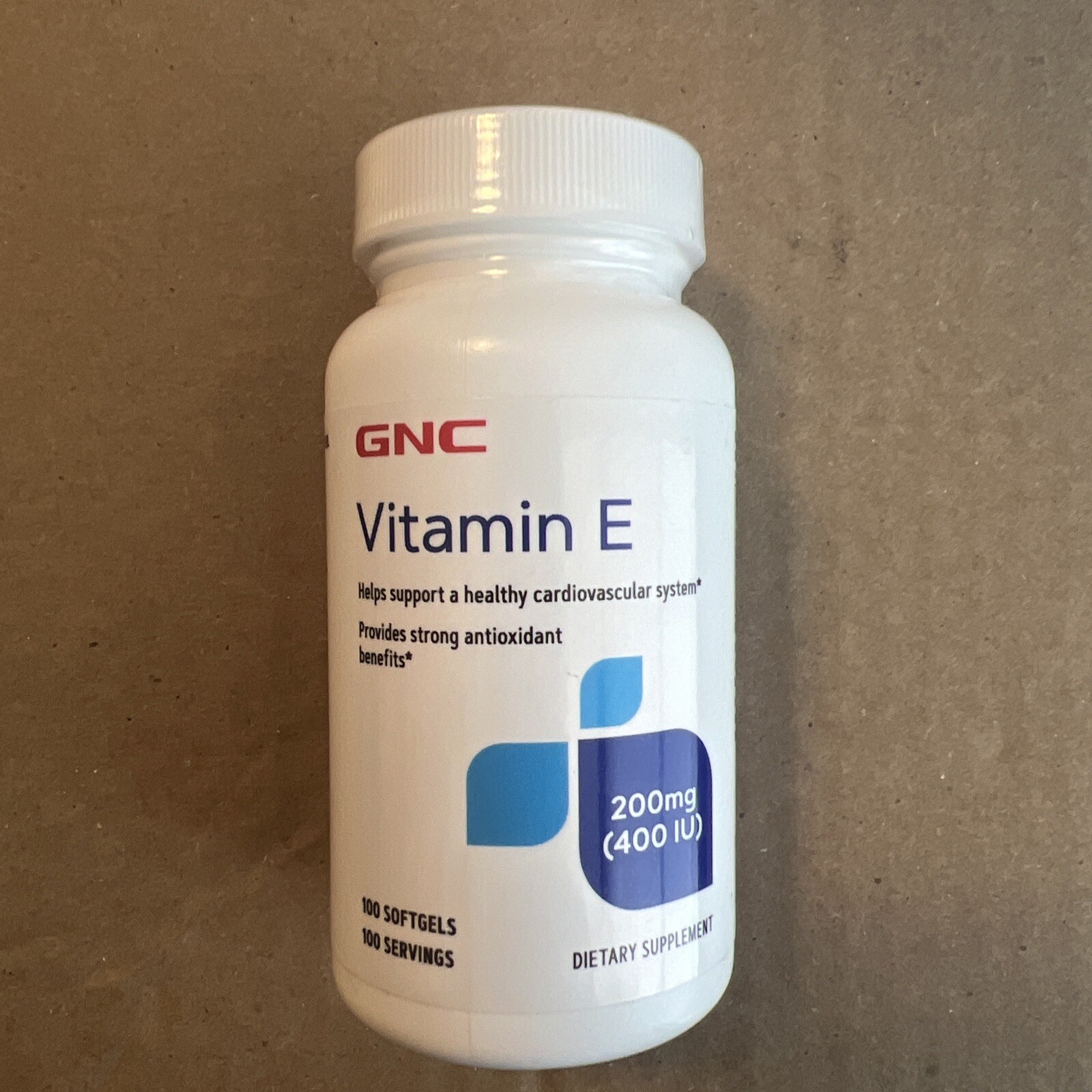 GNC Vitamin E 200mg 100 Softgels X 2 Bottles EXP:10/2024