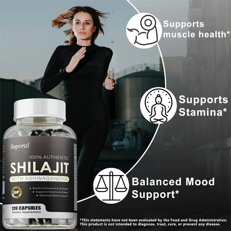 Shilajit 240pcs – Improves Memory, Concentration, Mood, Endurance & Performance