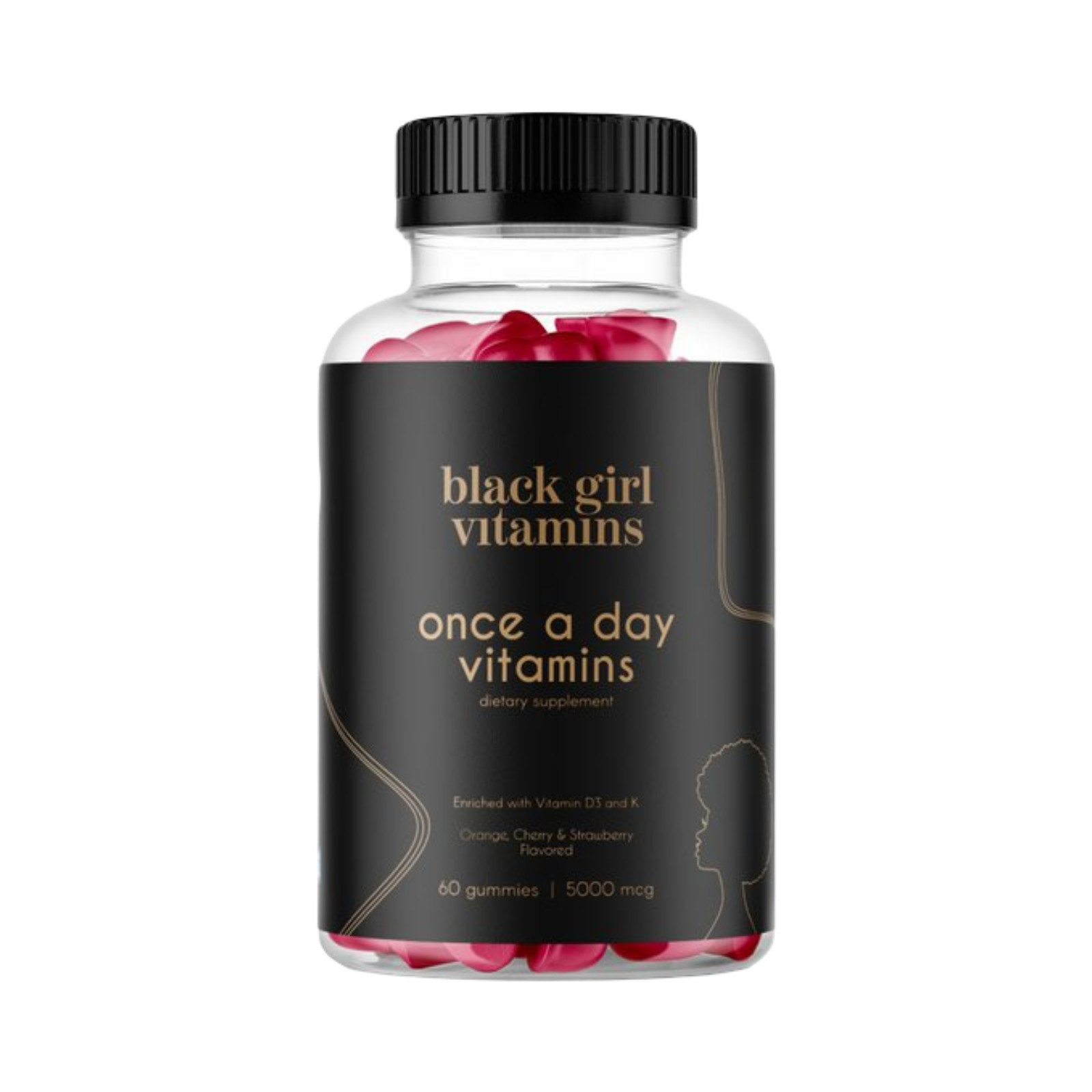 Black Women Vitamin complex Once A Day – Daily Multivitamin for Girl – 60 Blend