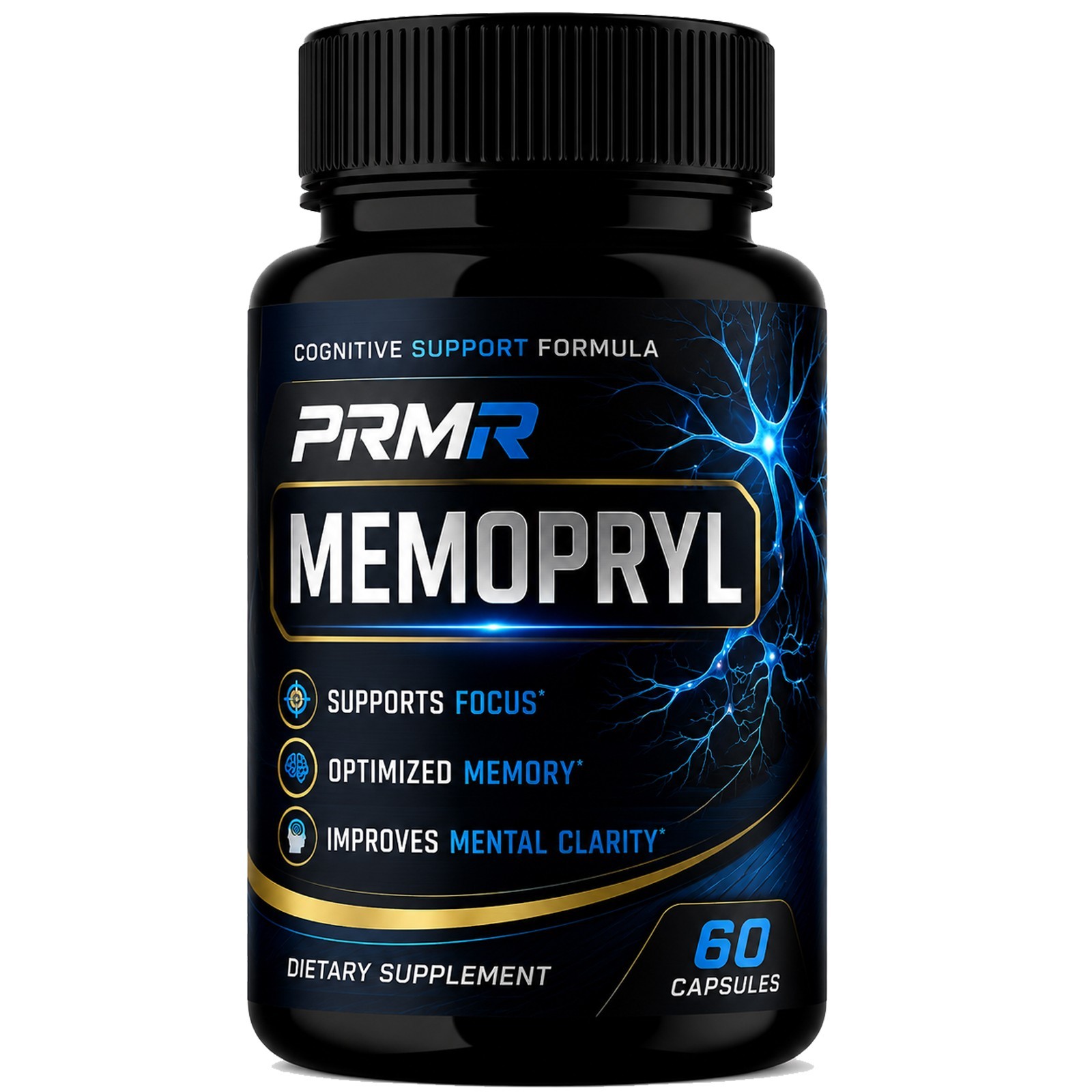 Memopryl Brain Supplement Nootropic Formula Support Cognitive Health ( 1 Pack )