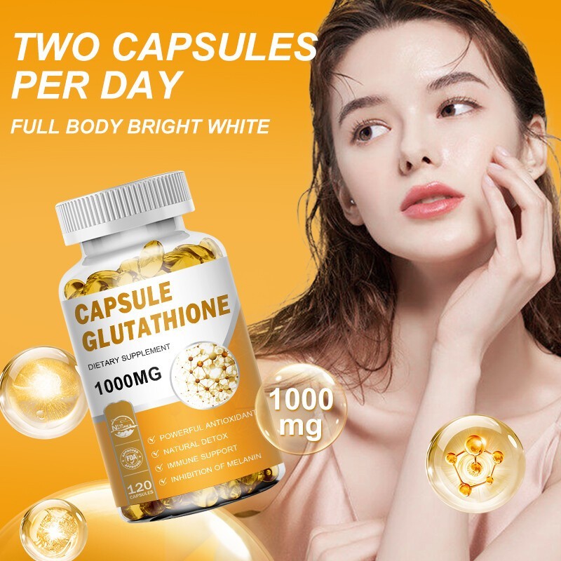 Best Glutathione Skin Whitening Pills Natural Anti Aging Supplement for Beauty