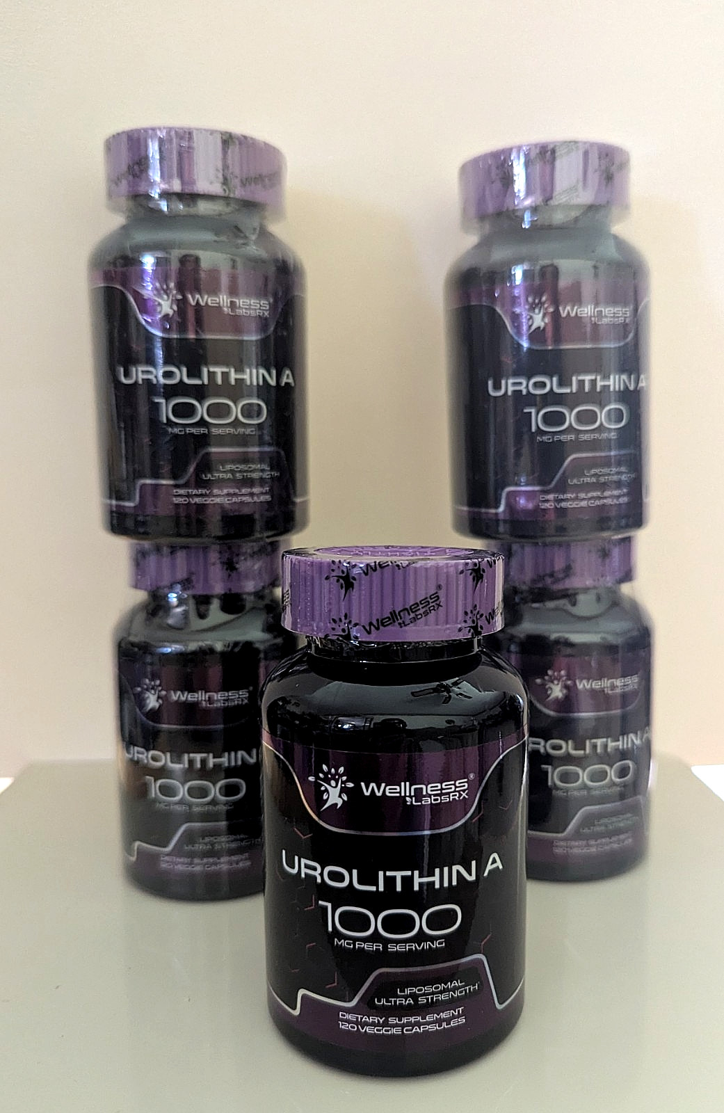 5 Wellness LabsRX Urolithin A 1000mg Liposomal Ultra Strength 120 Veggie Capsule