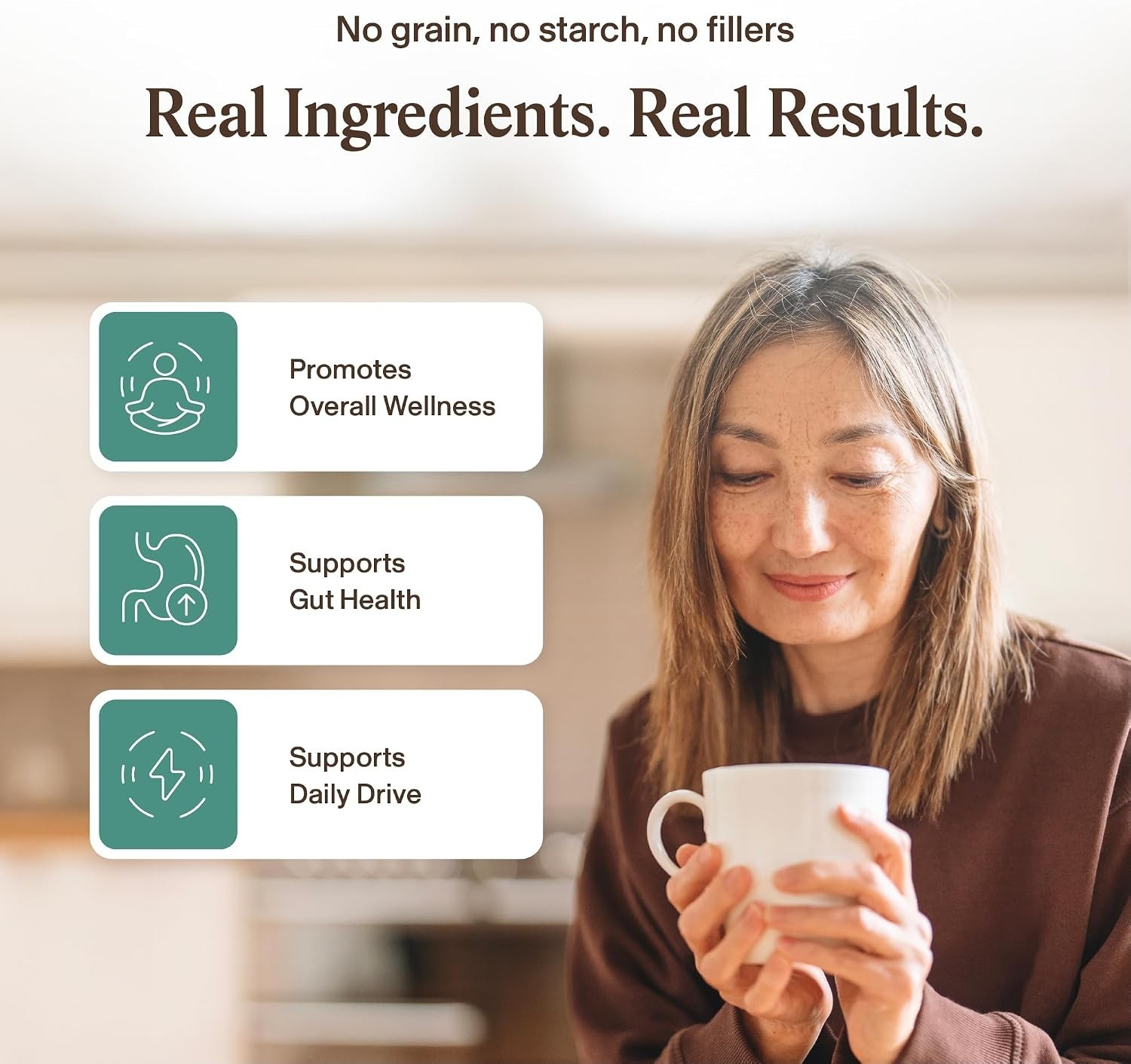 Functional Mushroom Extract – Gluten-Free Immune Support Powder, 1.58 Ounce