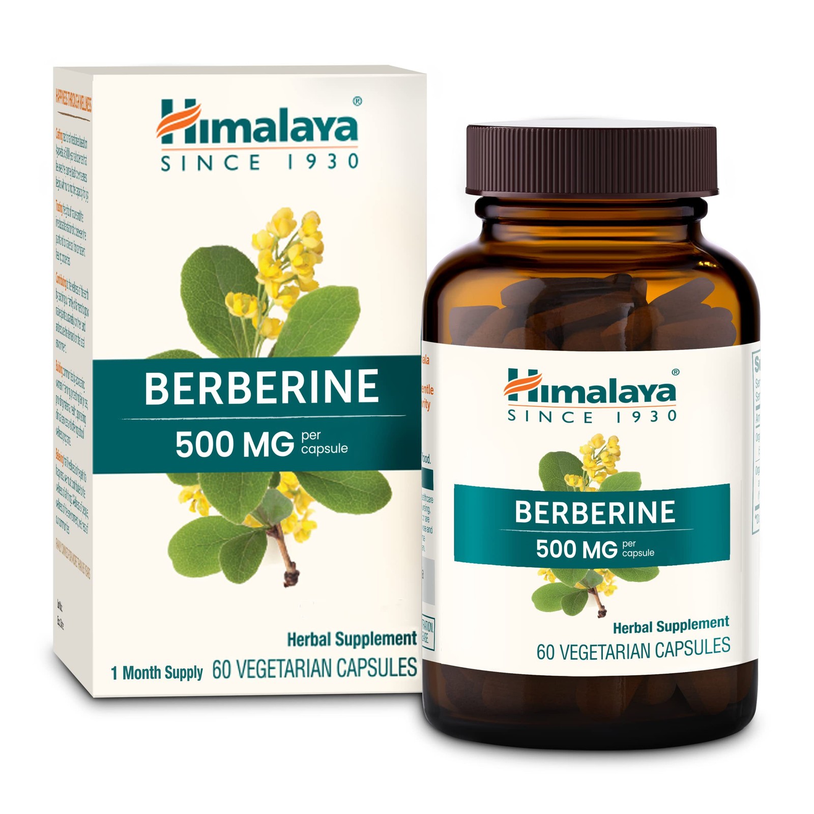10/27 Himalaya Berberine – Herbal Supplement for Supporting Normal Metabolism, I