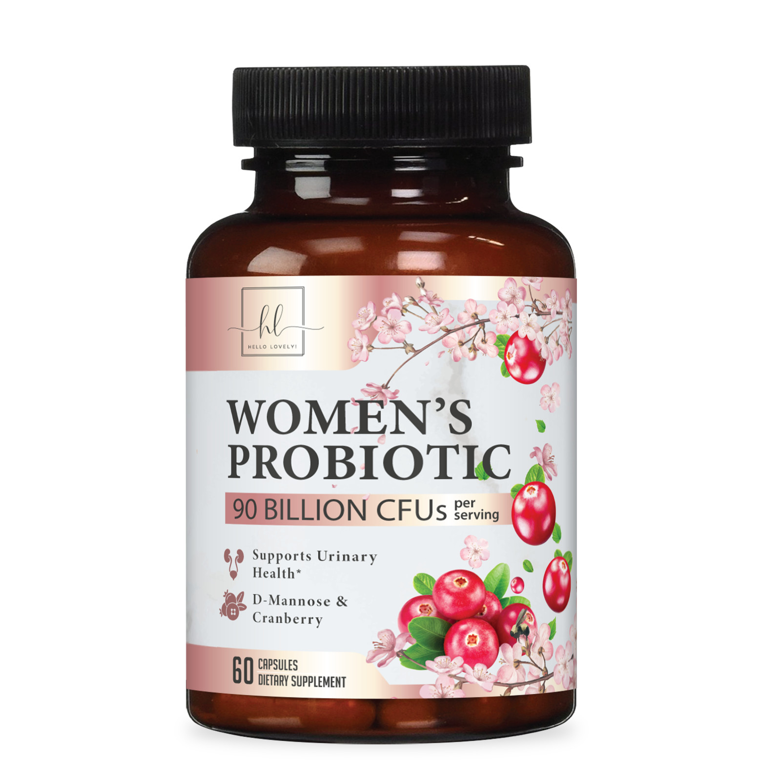 Probiotics for Women w/ Prebiotics – Digestive, Vaginal, Urinary & Immune Health