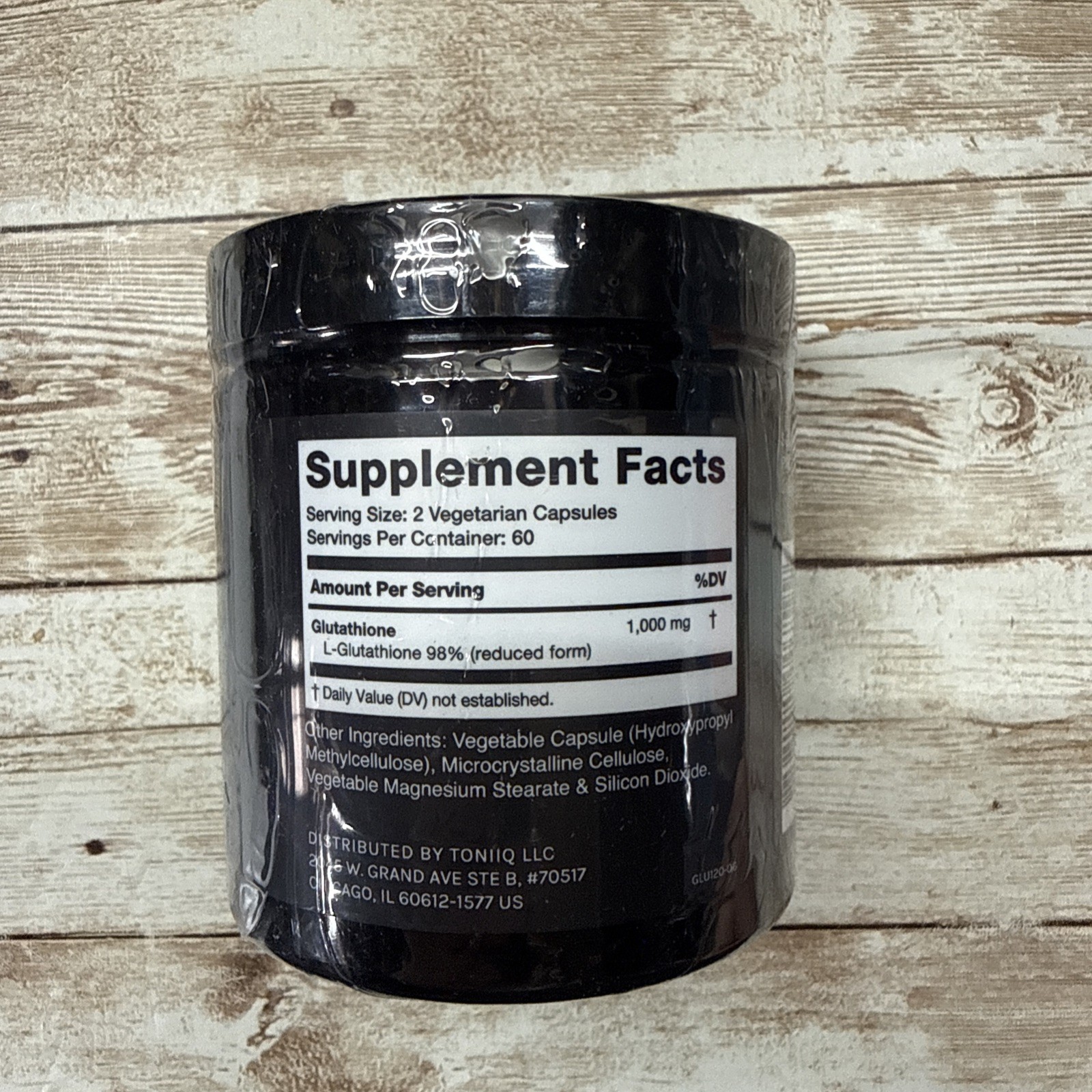 Ultra High Strength Glutathione Capsules – 1000Mg Concentrated Formula – 98%+ Hi