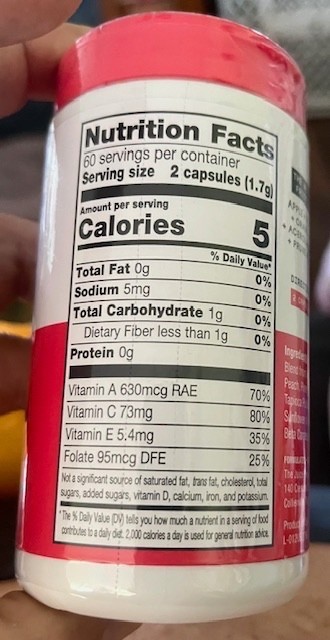 Juice Plus+ ESSENTIALS FRUIT BLEND – Fruit & Veg Juice Powders(120 Caps) – NEW!
