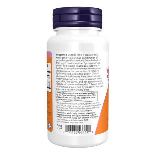 Pycnogenol Extra Strength 60 VegCaps 150 Mg