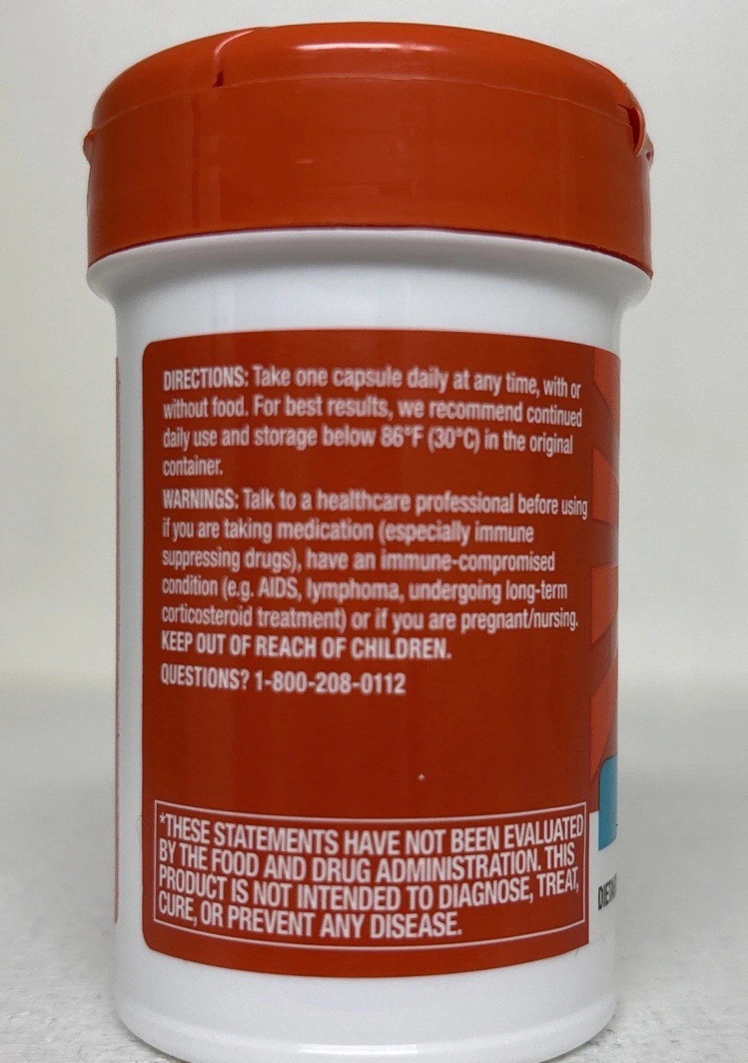 Bottle of Align Probiotic Digestive De-stress Probiotic 21 Capsules