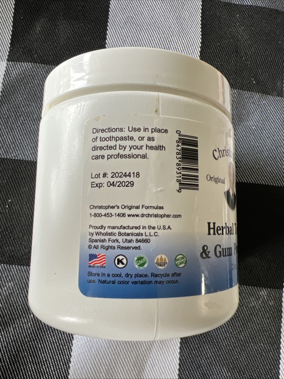 Christopher’S Original Formulas Herbal Tooth & Gum Powder | Natural Oral Care Po