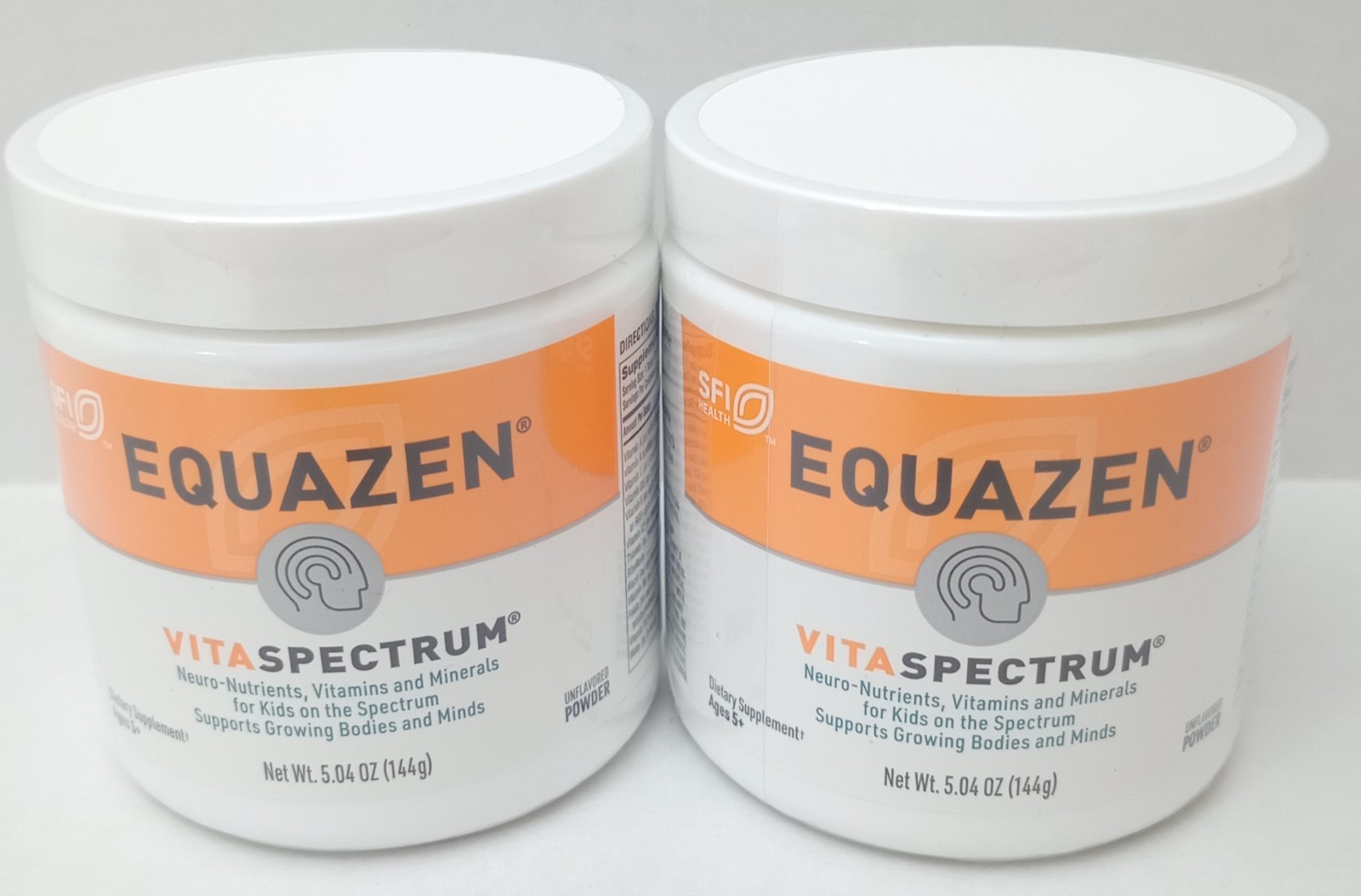 2x Equazen Vitaspectrum ADHD Powder 5.04oz Improves Focus Mood ~ see EXP DATE!~