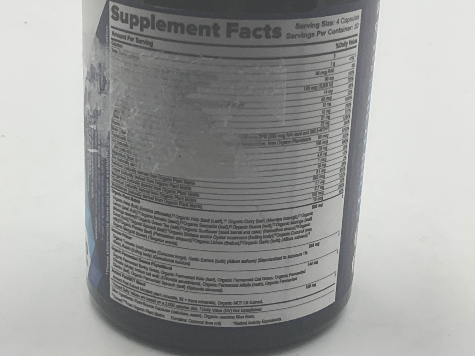 Natural Multi Vitamin Anti-Aging 120 capsules Exp 02/2026