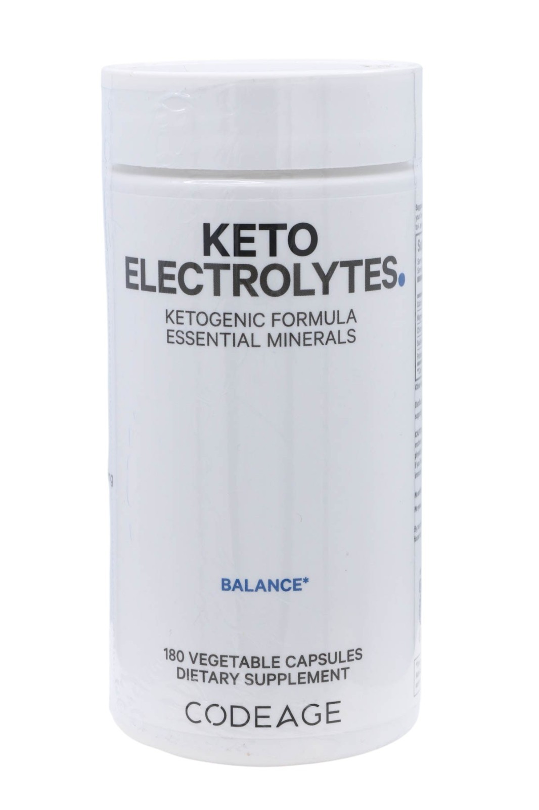 Codeage Keto Electrolytes Balance 190 Capsules EXP 09/28/2027 Keto Mineral Supp