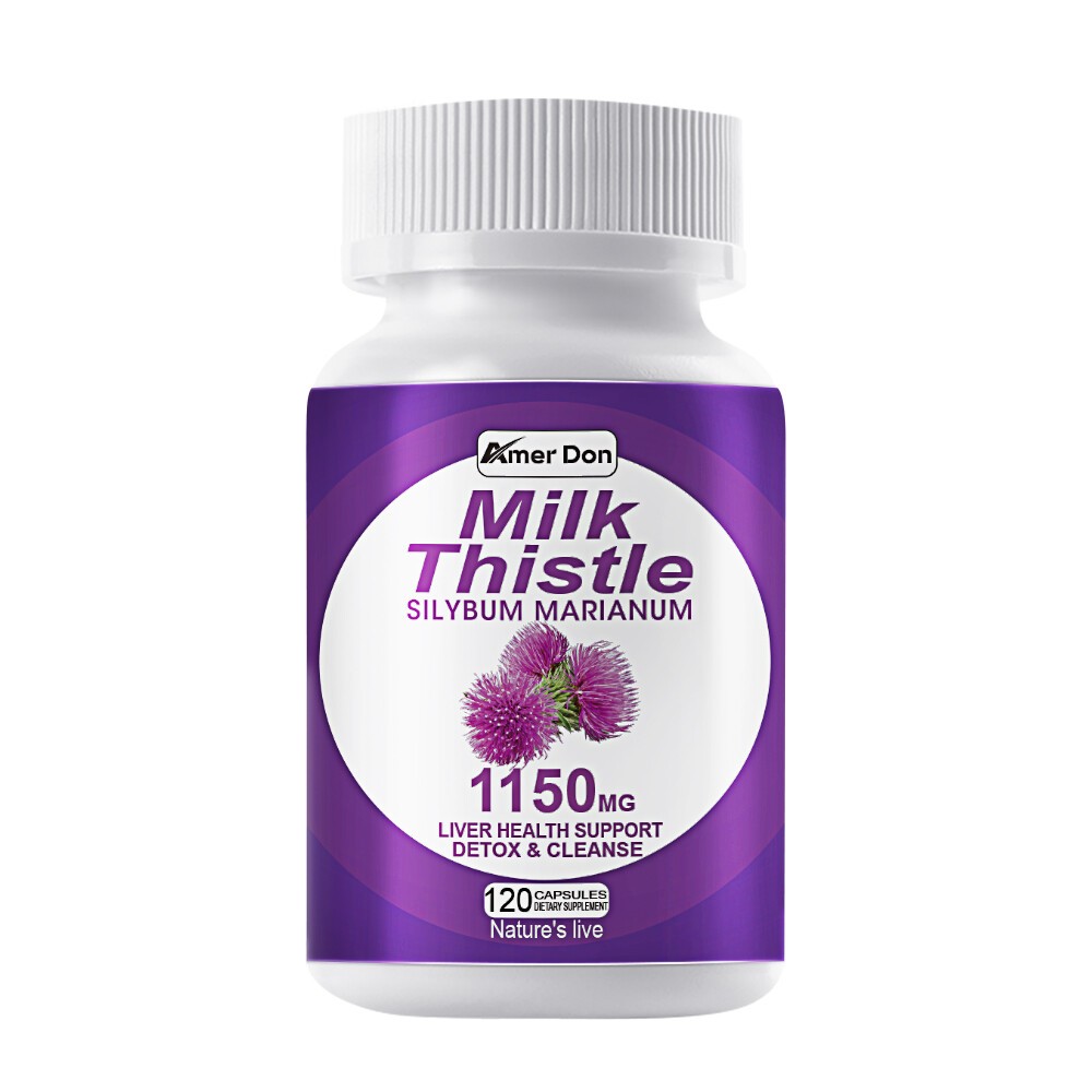 Liver Support 120ct Cleanse Detox Repair Health Milk Thistle Dandelion Root