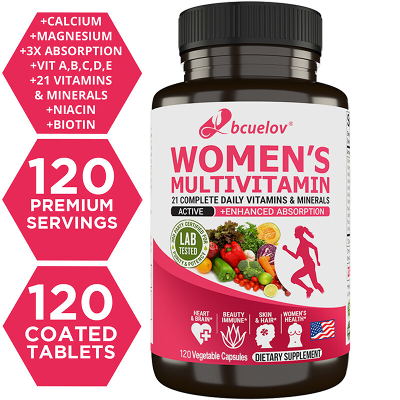 Women’s Daily Multi – Multivitamin & Multimineral Supplement, Immune Support