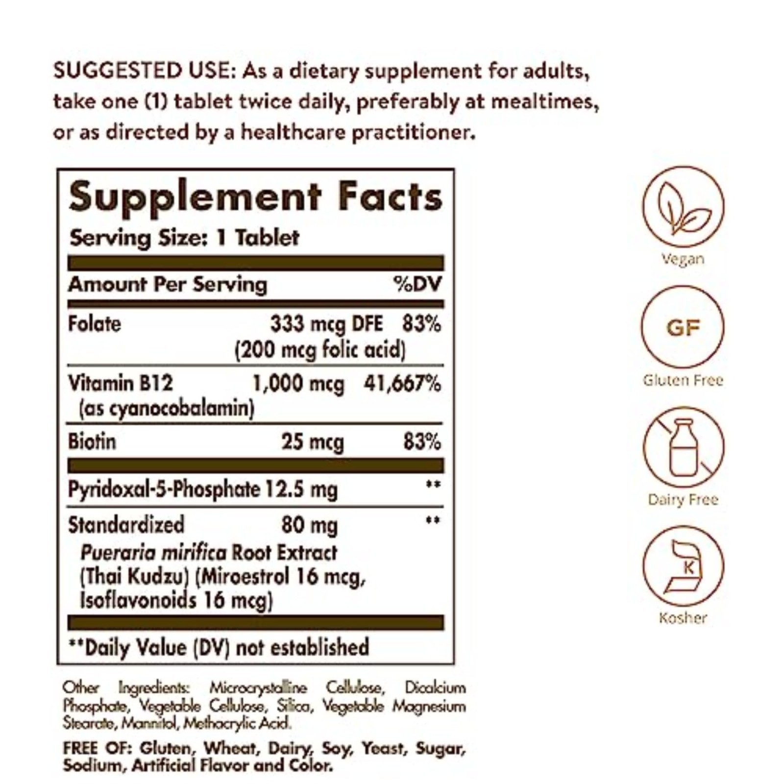 Women’s Phytoestrogen Balancing Formula – 60 Vegan Tablets for Energy & Health