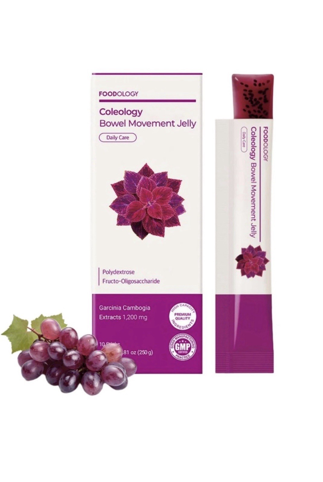 FOODOLOGY Coleology Bowel Movement Jelly 10 Days – Garcinia Cambogia HCA
