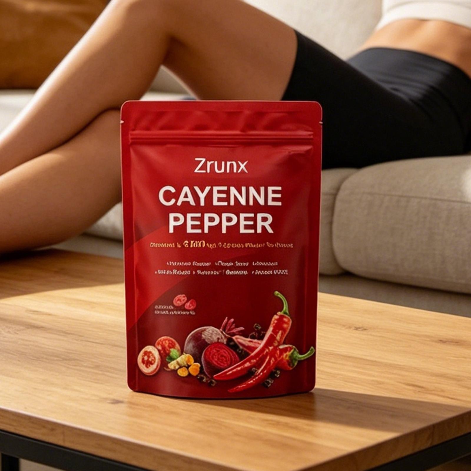 Cayenne Pepper Softgels – 240 Count, Boosts Everyday Energy & Vitality