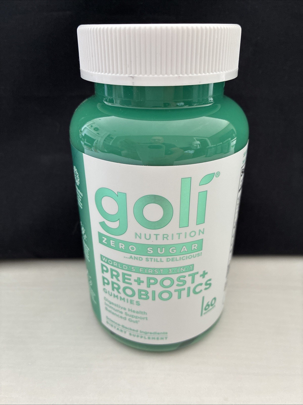 Goli Nutrition Zero Sugar Pre+Post+Probiotics Gummies 60ct Supplement New Sealed