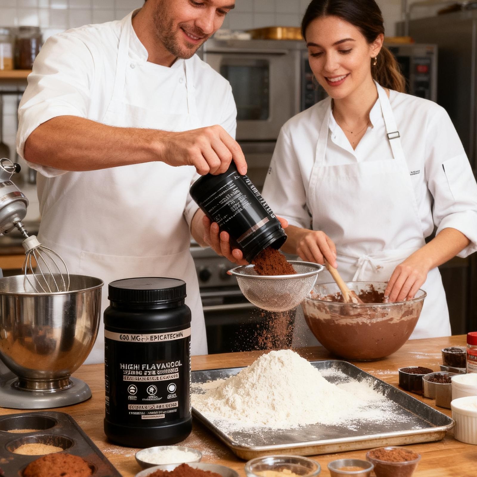 Black Forest High Flavanol Cocoa Powder And Flavonoids Supplements 1200mg