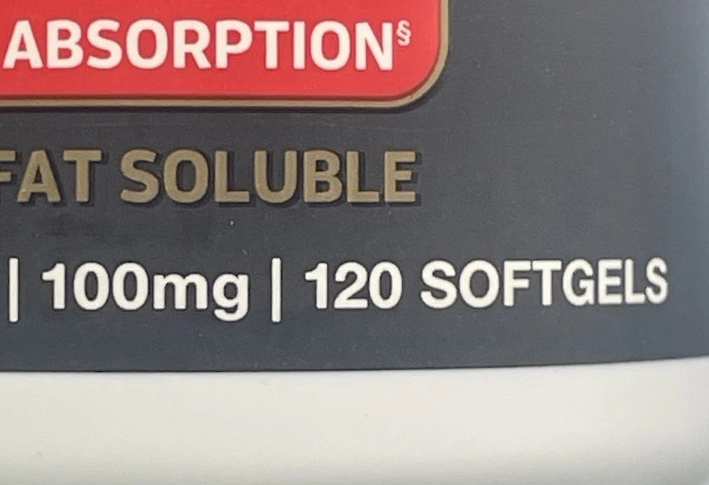 2 pk 120 softgels Qunol Ultra CoQ10 100mg (Black Label) SEALED NoBox Exp 12/2028