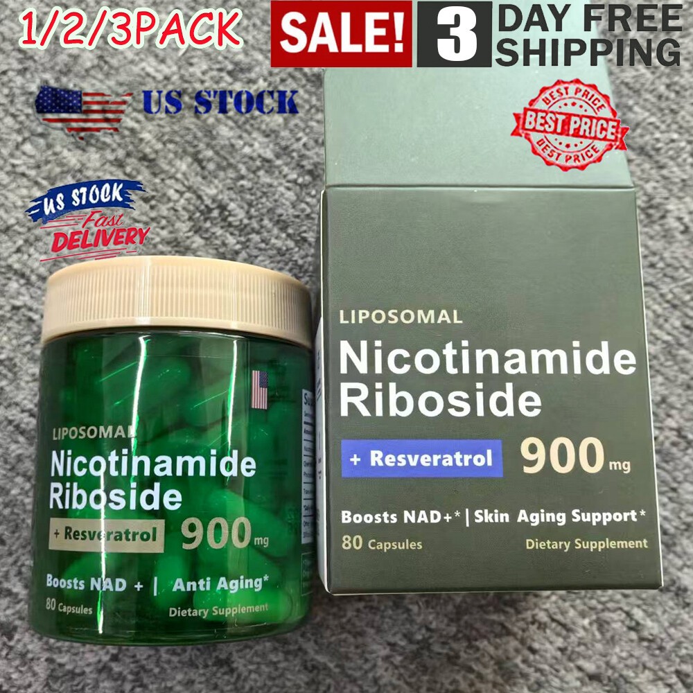 NAD+Supplement for Anti-Aging Energy Focus&Nicotinamide Riboside Resveratrol