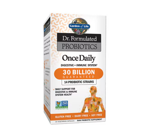 Garden of Life Dr. Formulated Probiotics 30 Billion 30 Veg Caps Exp 06/2026+