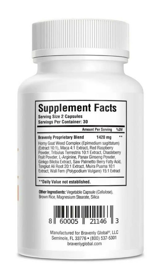 NEW X4 Bravenly Drive 240 capsules – EXP 2028