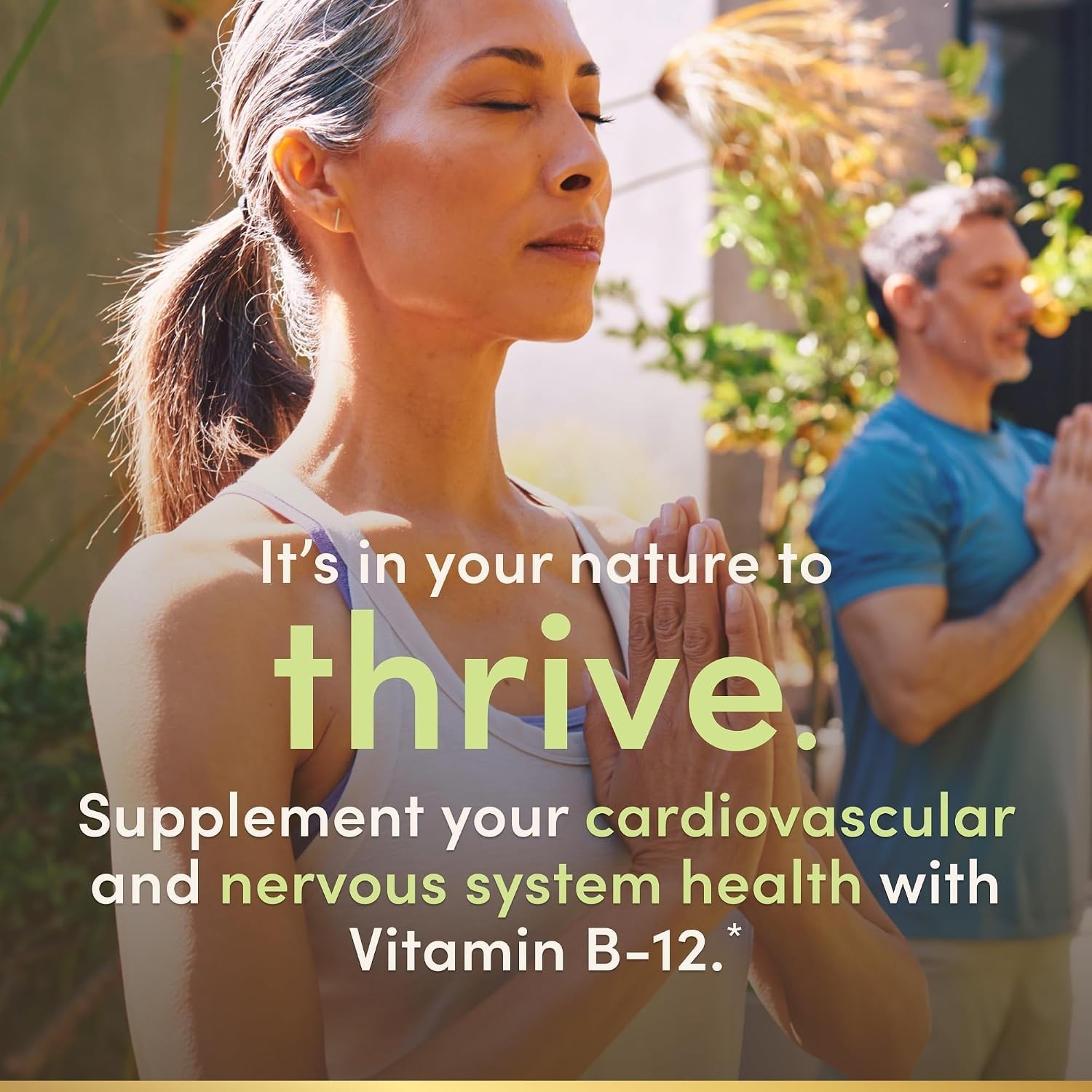 Nature’s Bounty Vitamin B12 1000 mcg 200 Tablets Energy Metabolism Supplement