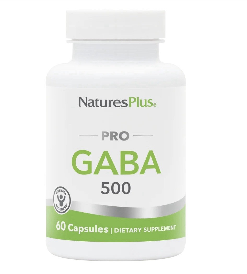 Nature’s Plus GABA 500 mg – 60 Capsules For Calm/ Relax 😎 NEW SEALED