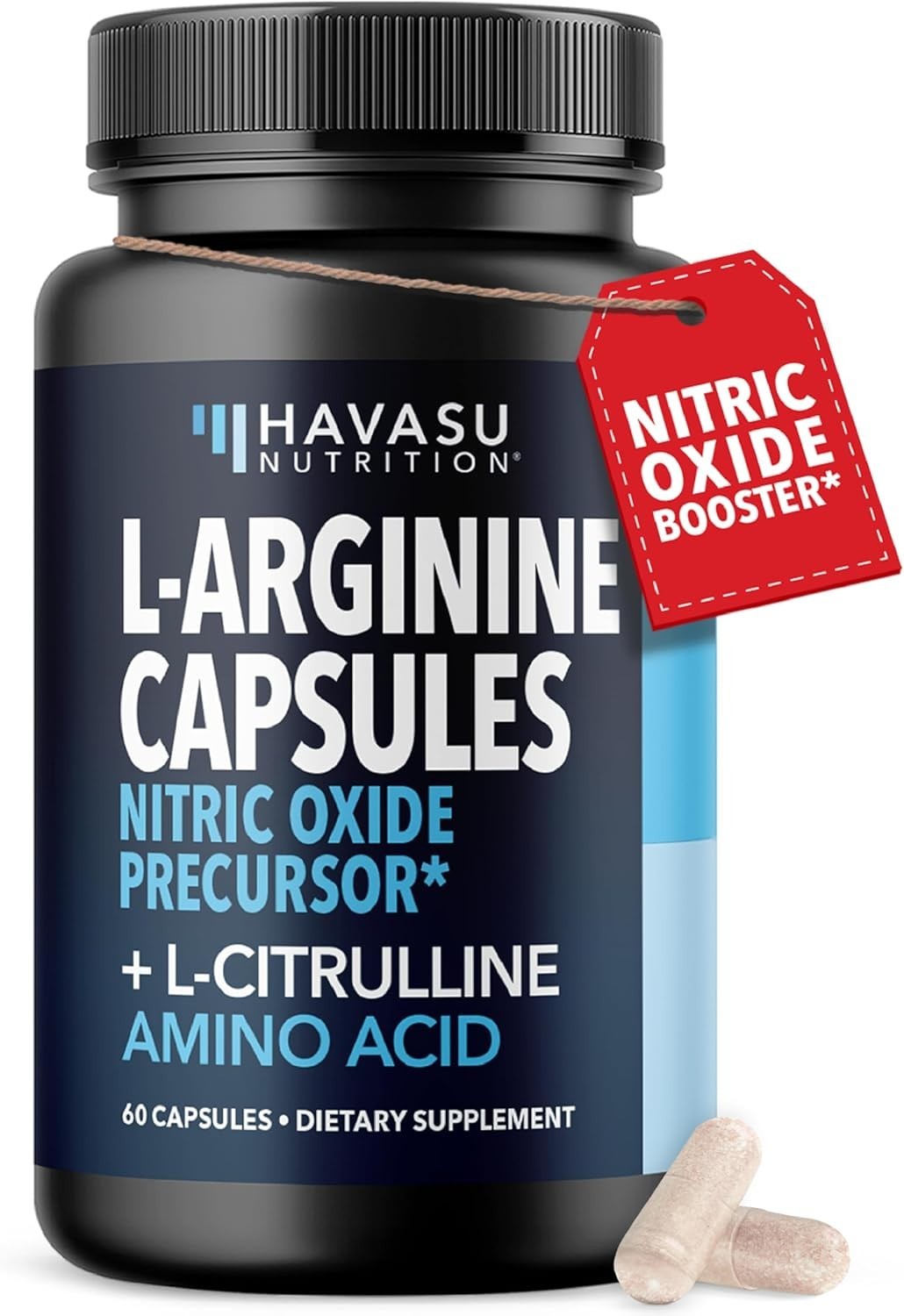 Energy Management with L-Arginine & L-Citrulline – 60 Non-GMO Capsules