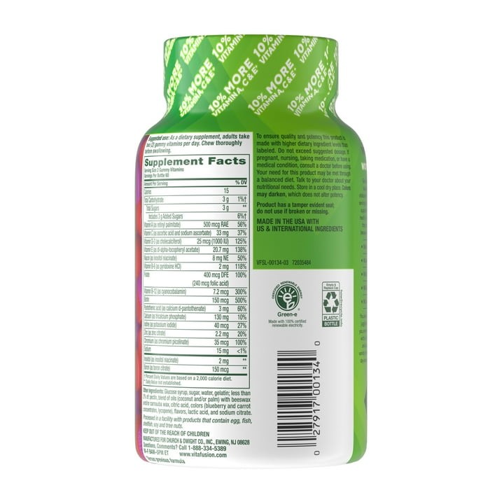 Vitafusion Women’s Adult Gummies, A C E Boost, Multivitamins, 120 Count
