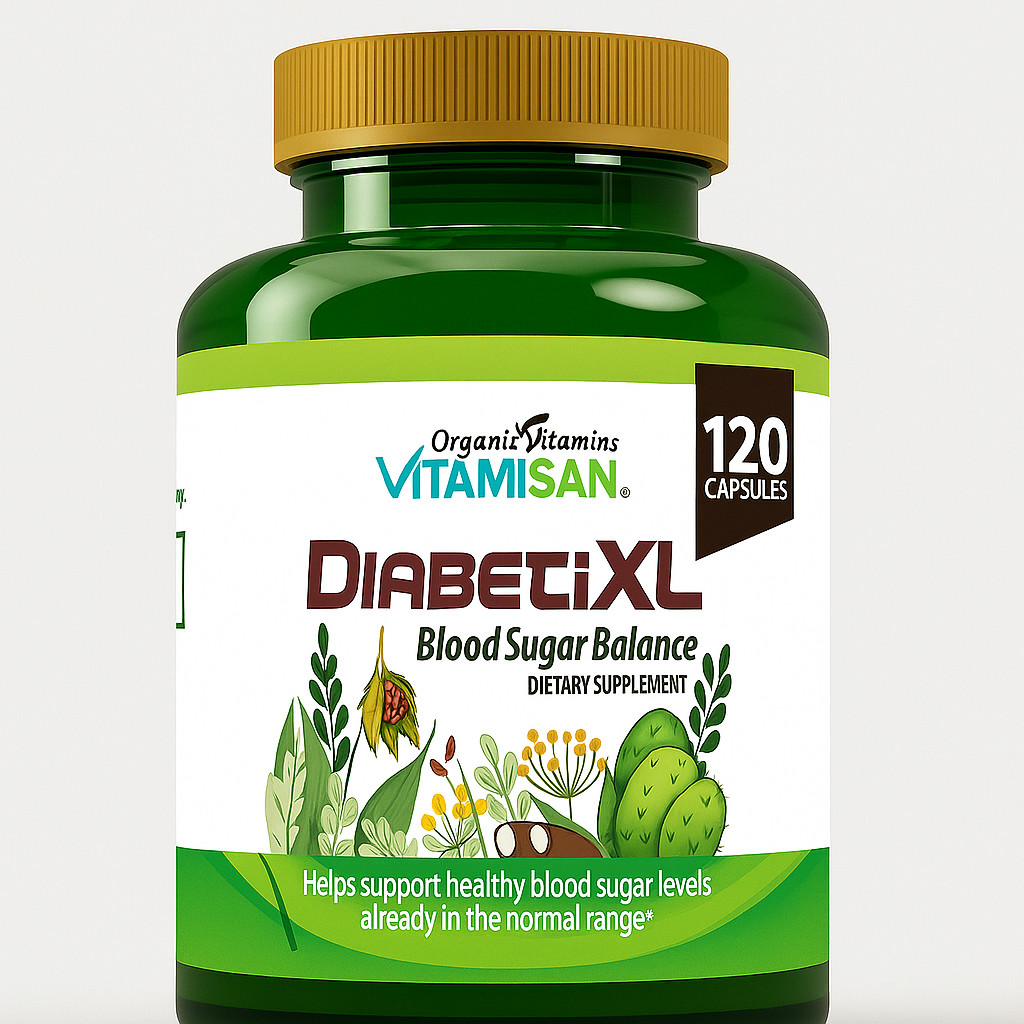 BLOOD SUGAR SUPPORT SUPPLEMENT 120 Capsules Natural Control & Blood Regulator