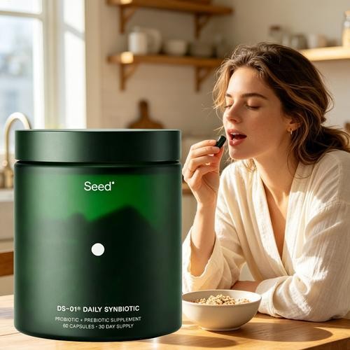 Seed DS-01 Daily Synbiotic- Prebiotic And Probiotic For Adults- Digestive Health