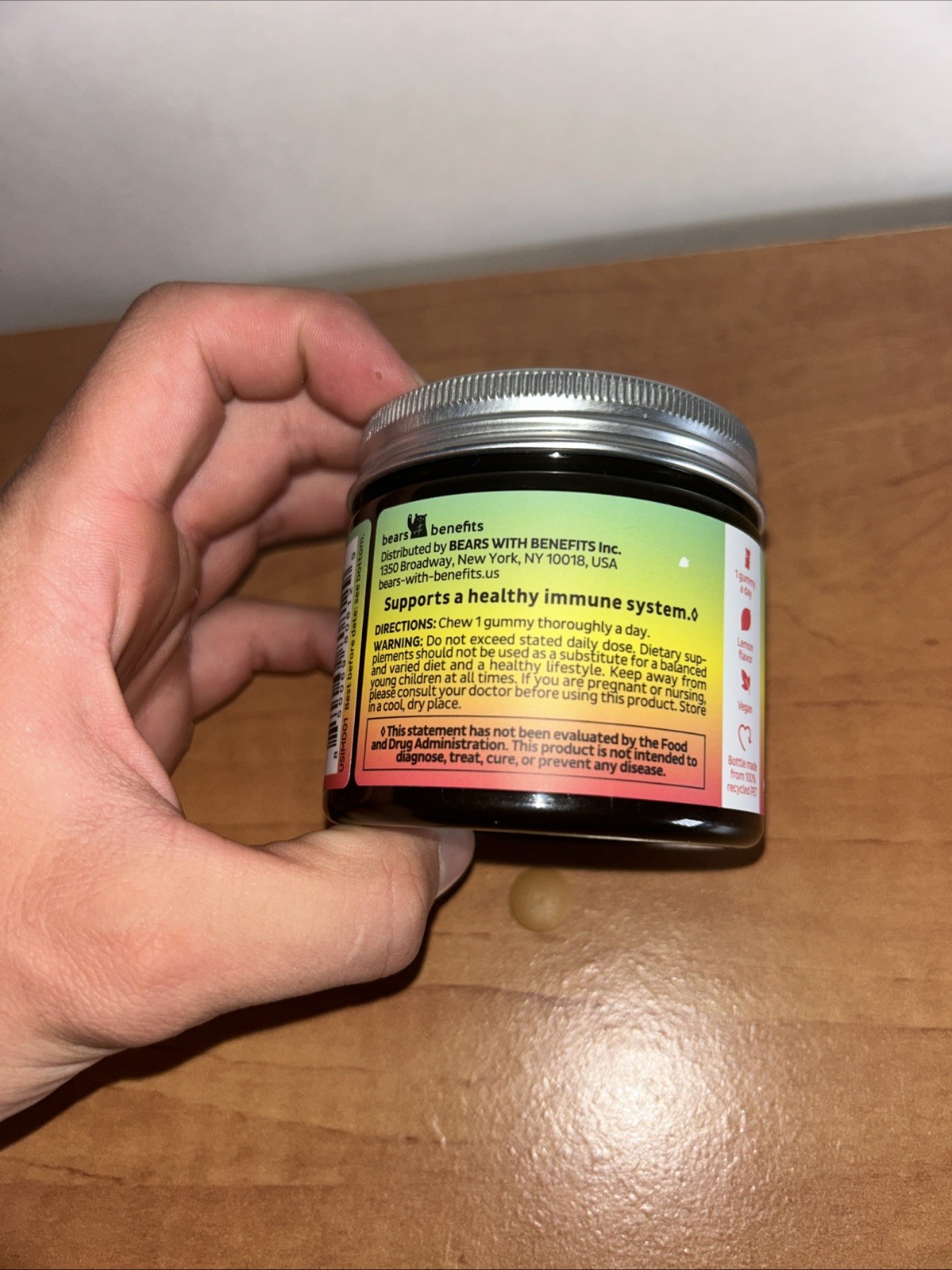 Immune Support Gummies – Vitamin C, D, B6 & B12 – Daily Immune Boos.