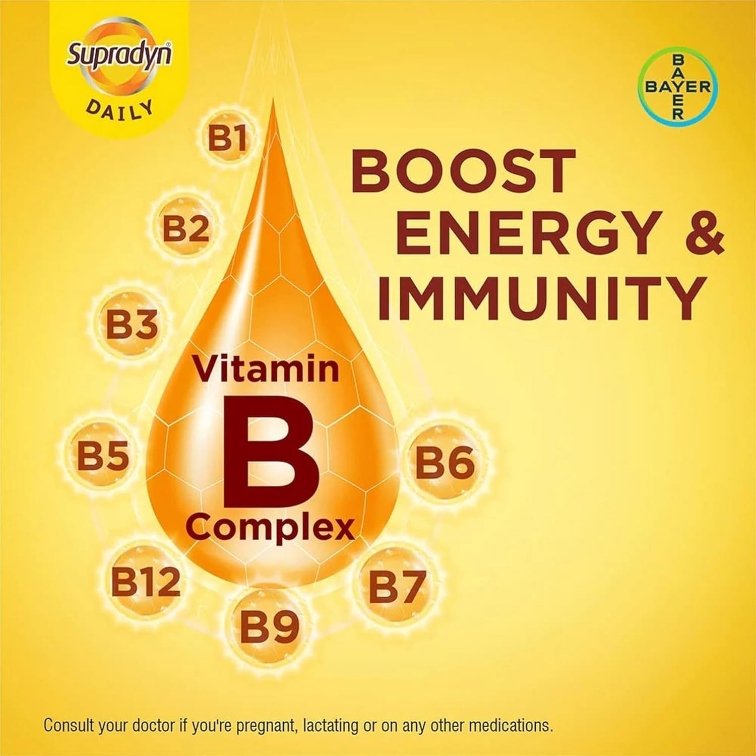 Supradyn Daily Multivitamin – (10Strips X 150Tab)