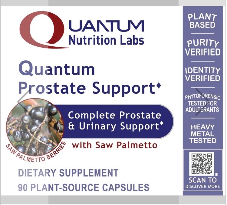 4 bottles Quantum Prostate Support – Quantum Nutrition Labs Dietary Supplement