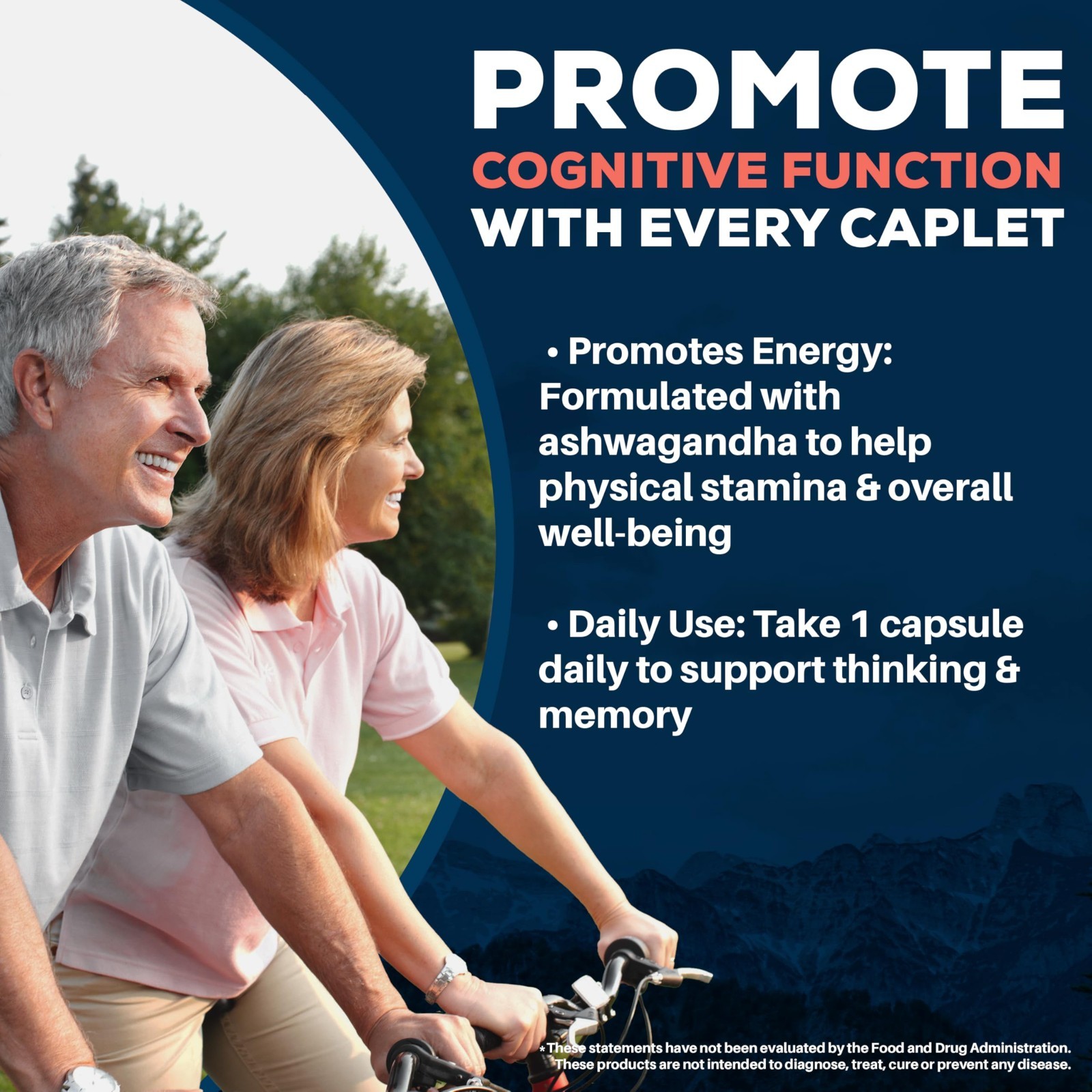 Organic Bacopa Supplements for Memory & Focus, Cognitive Support with Ginkgo & A