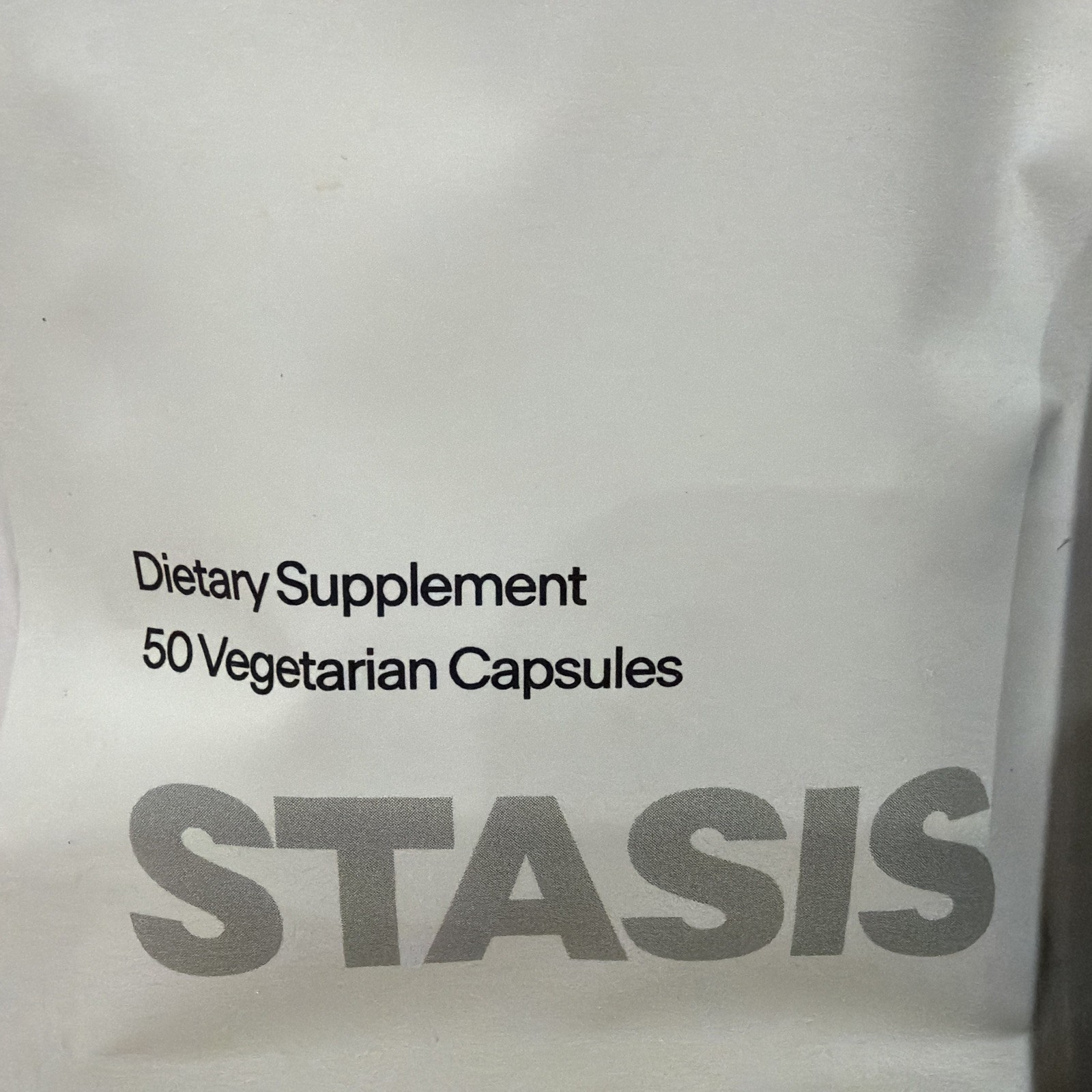 Stasis Daytime & Nighttime Supplement Bundle 50 Caps Each; SEALED Exp 04/2028