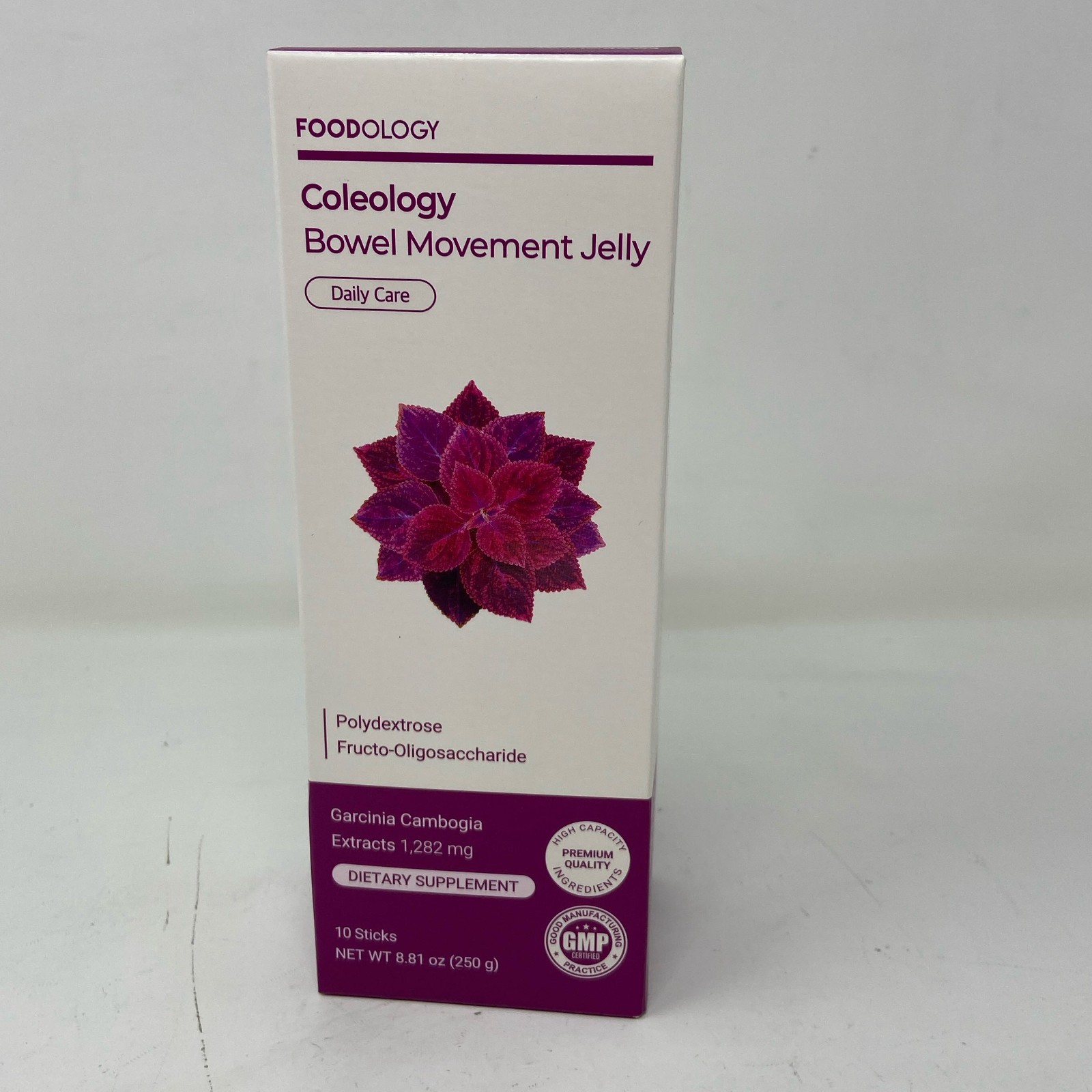FOODOLOGY Coleology Bowel Movement Jelly Purple 25g x 10 Sticks