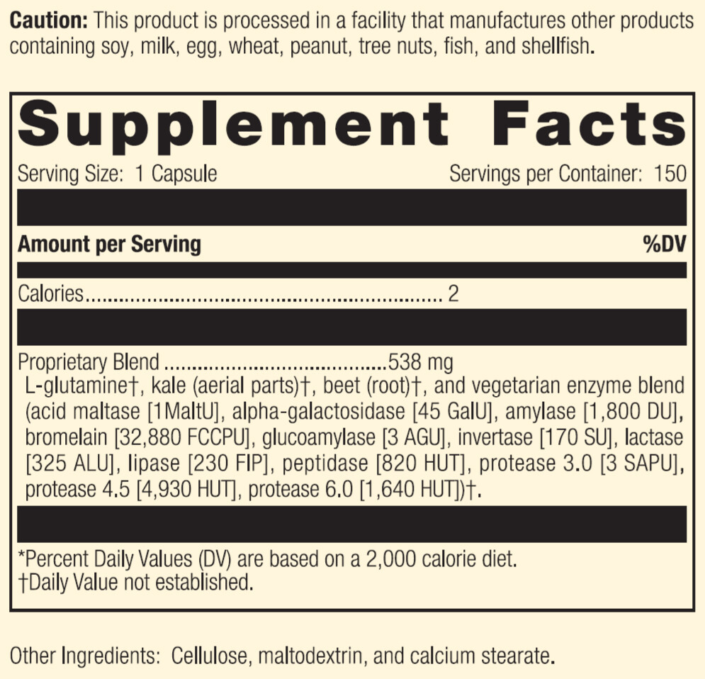 Standard Process – Enzycore – 150 Capsules